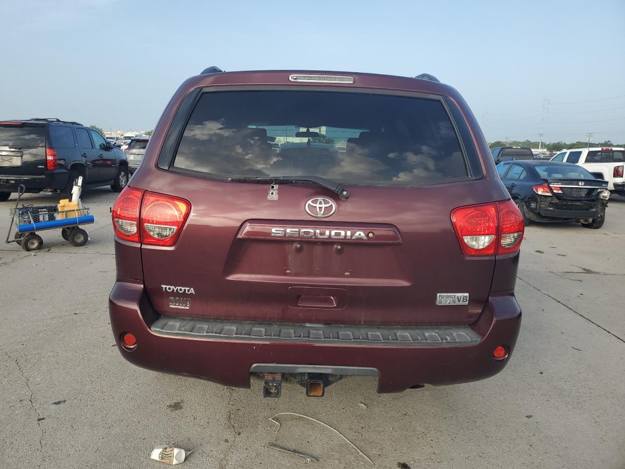 2008 Toyota Sequoia Sr5 VIN: 5TDZY64A68S015200 Lot: 62908345