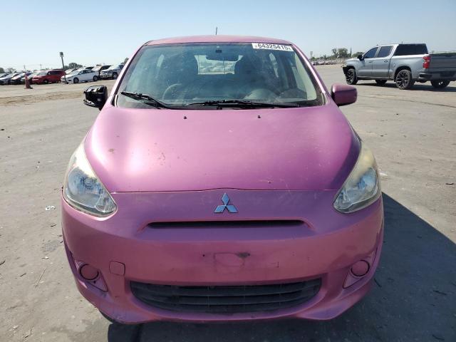 Hatchbacks MITSUBISHI MIRAGE 2015 Różowy