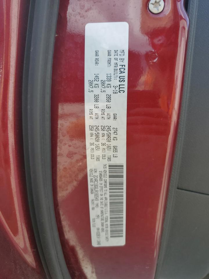 2018 Chrysler Pacifica Touring L VIN: 2C4RC1BG6JR182549 Lot: 63842005