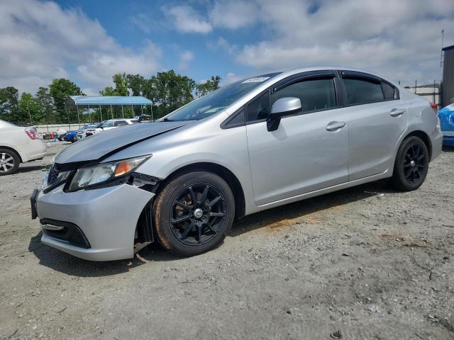 Sedans HONDA CIVIC 2013 Srebrny