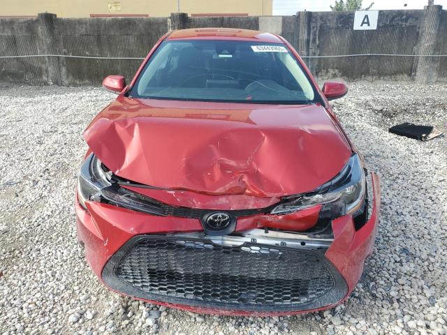  TOYOTA COROLLA 2021 Красный