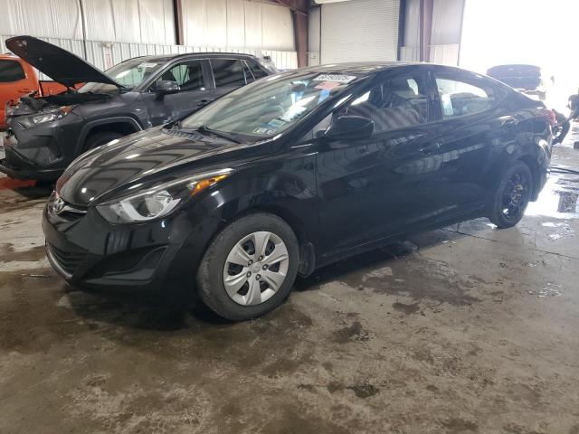 Sedans HYUNDAI ELANTRA 2016 Czarny