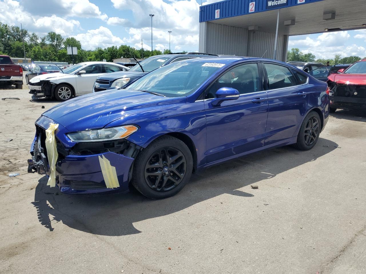 2016 Ford Fusion Se VIN: 1FA6P0HD4G5125650 Lot: 62068975