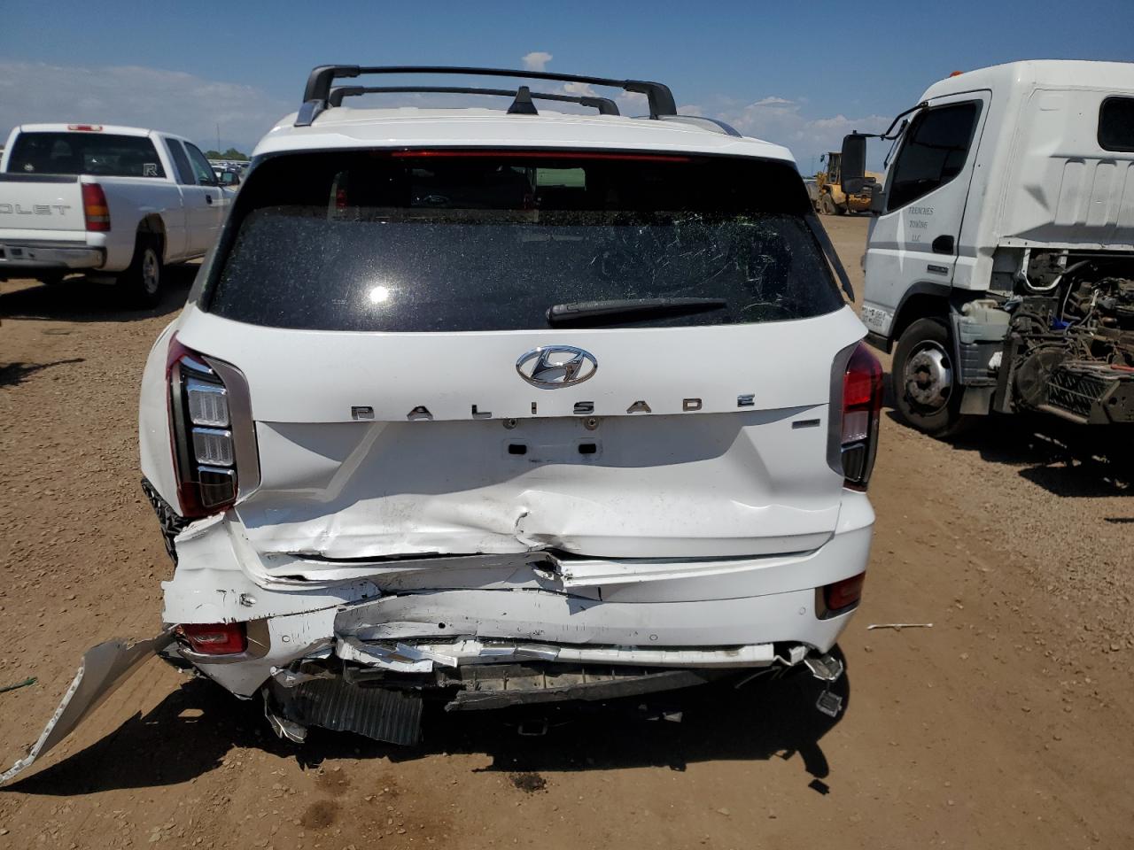 2022 Hyundai Palisade Calligraphy VIN: KM8R7DHE0NU382861 Lot: 64500385