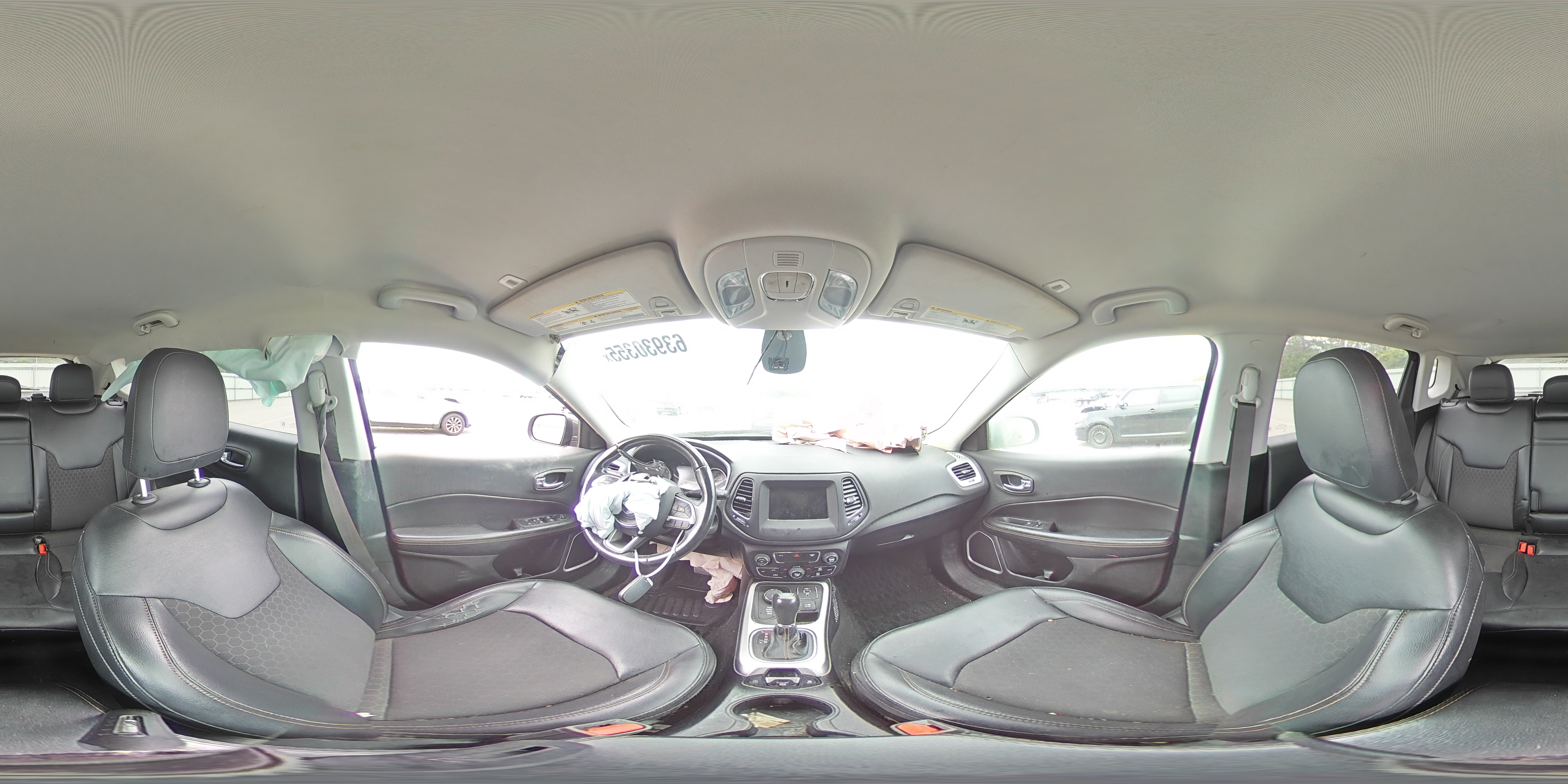 2019 Jeep Compass Latitude VIN: 3C4NJDBB6KT792296 Lot: 63930355