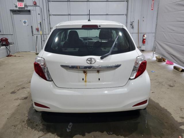 Hatchbacks TOYOTA YARIS 2012 Biały