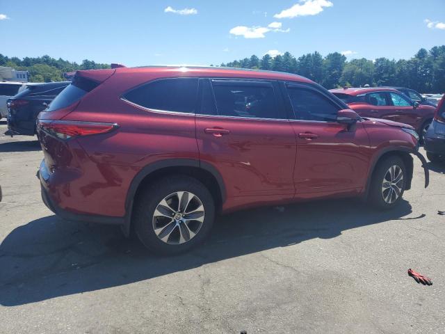  TOYOTA HIGHLANDER 2020 Красный