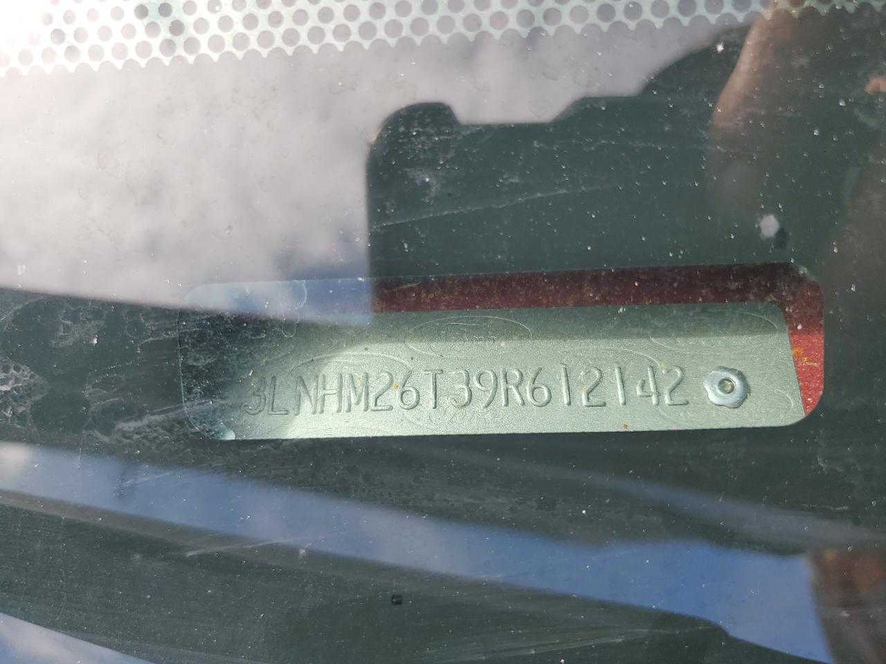 2009 Lincoln Mkz VIN: 3LNHM26T39R612142 Lot: 61428005