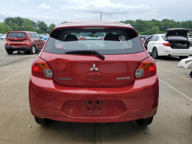  MITSUBISHI MIRAGE 2014 Red