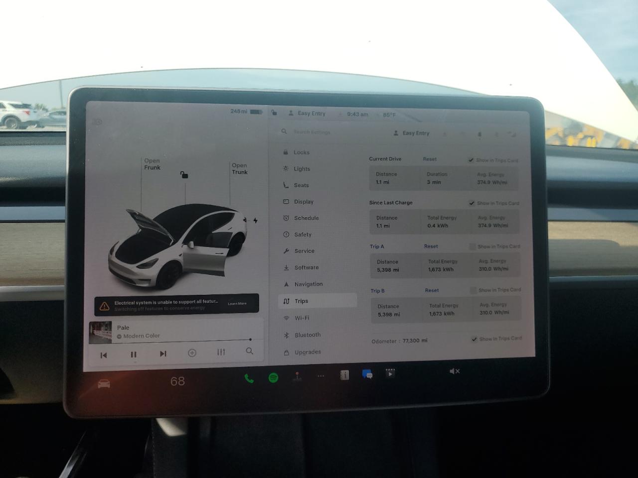 2021 Tesla Model Y VIN: 5YJYGDEE8MF193905 Lot: 64492705
