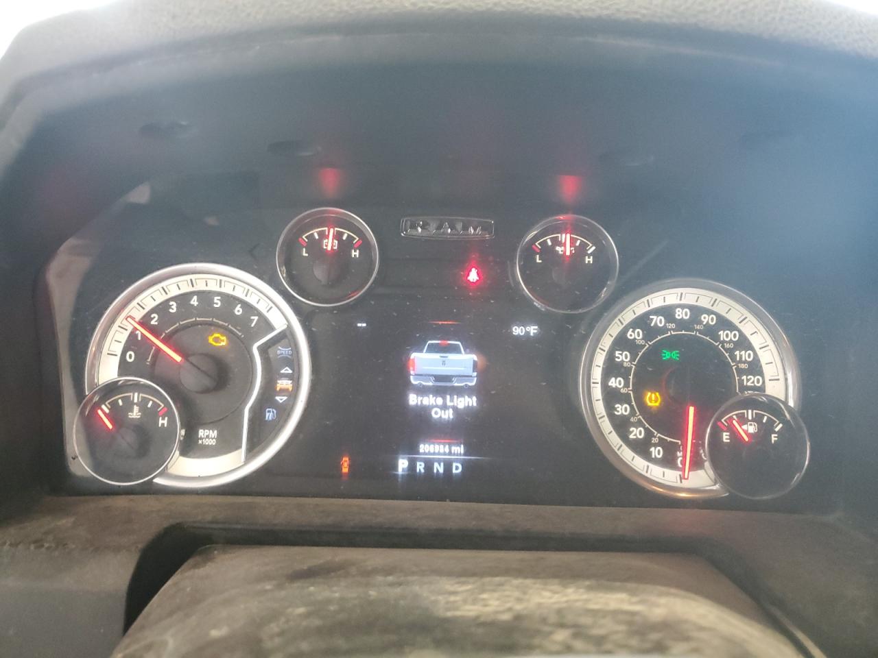 2014 Ram 2500 Slt VIN: 3C6UR5JJ9EG208416 Lot: 63404415