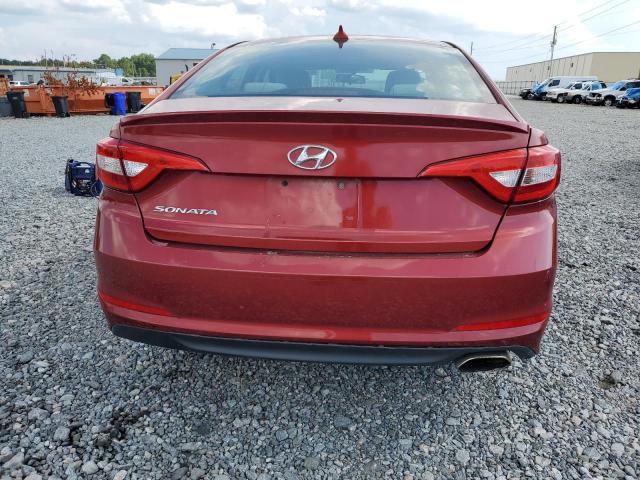 HYUNDAI SONATA 2015 Czerwony