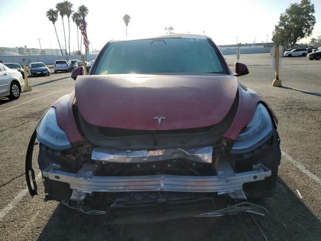  TESLA MODEL Y 2021 Czerwony