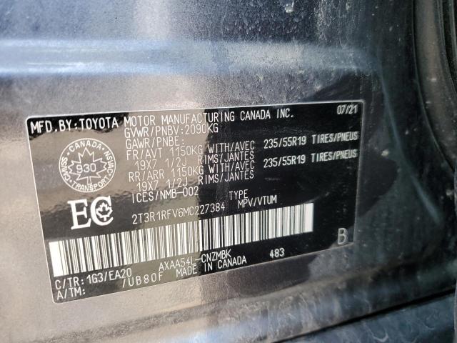 2021 TOYOTA RAV4 XLE  