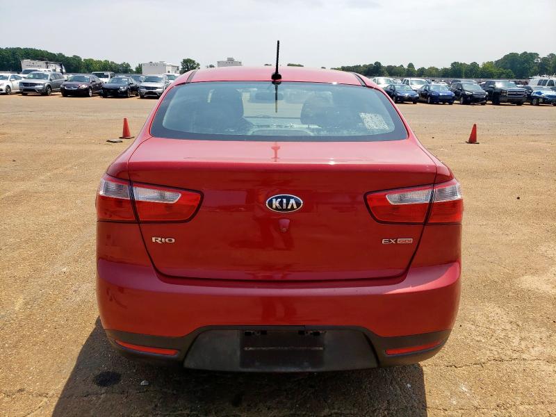 Sedans KIA RIO 2015 Red