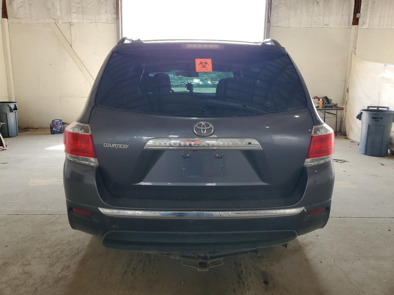 2012 Toyota Highlander Limited VIN: 5TDYK3EH5CS070348 Lot: 63648555
