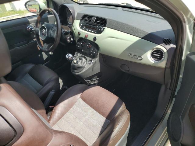  FIAT 500 2012 Zielony