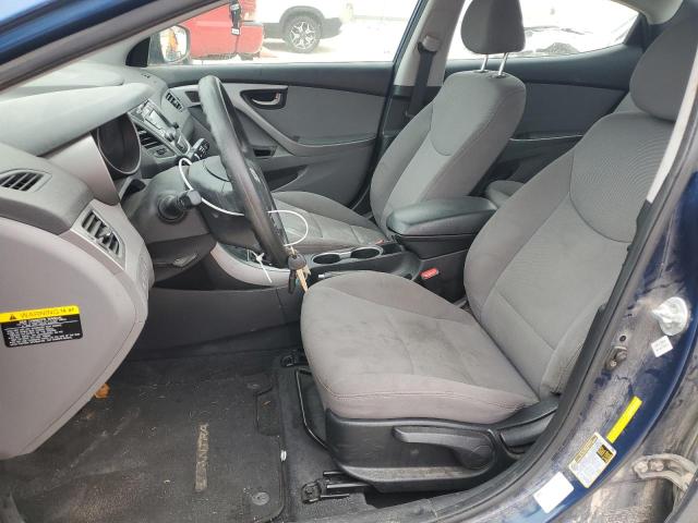  HYUNDAI ELANTRA 2015 Granatowy