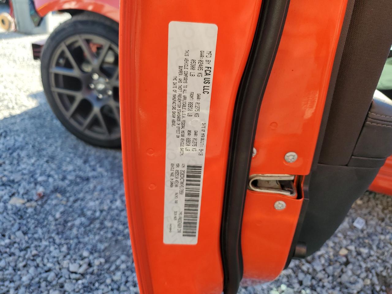 2019 Dodge Charger R/T VIN: 2C3CDXCT0KH517950 Lot: 64876545