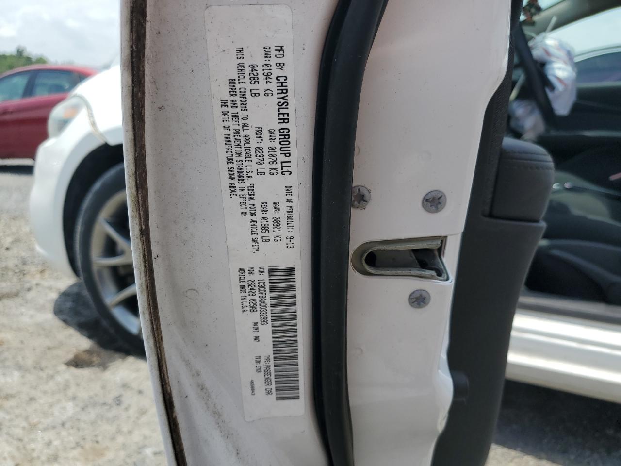 2013 Dodge Dart Sxt VIN: 1C3CDFBAXDD332993 Lot: 64271525