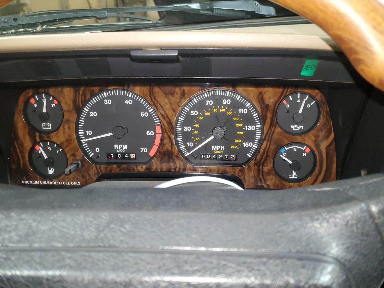 1994 Jaguar Xjs VIN: SAJNX4744RC187600 Lot: 62884245