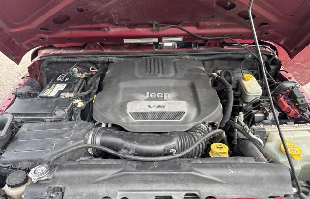 Parquets JEEP WRANGLER 2012 Burgundy