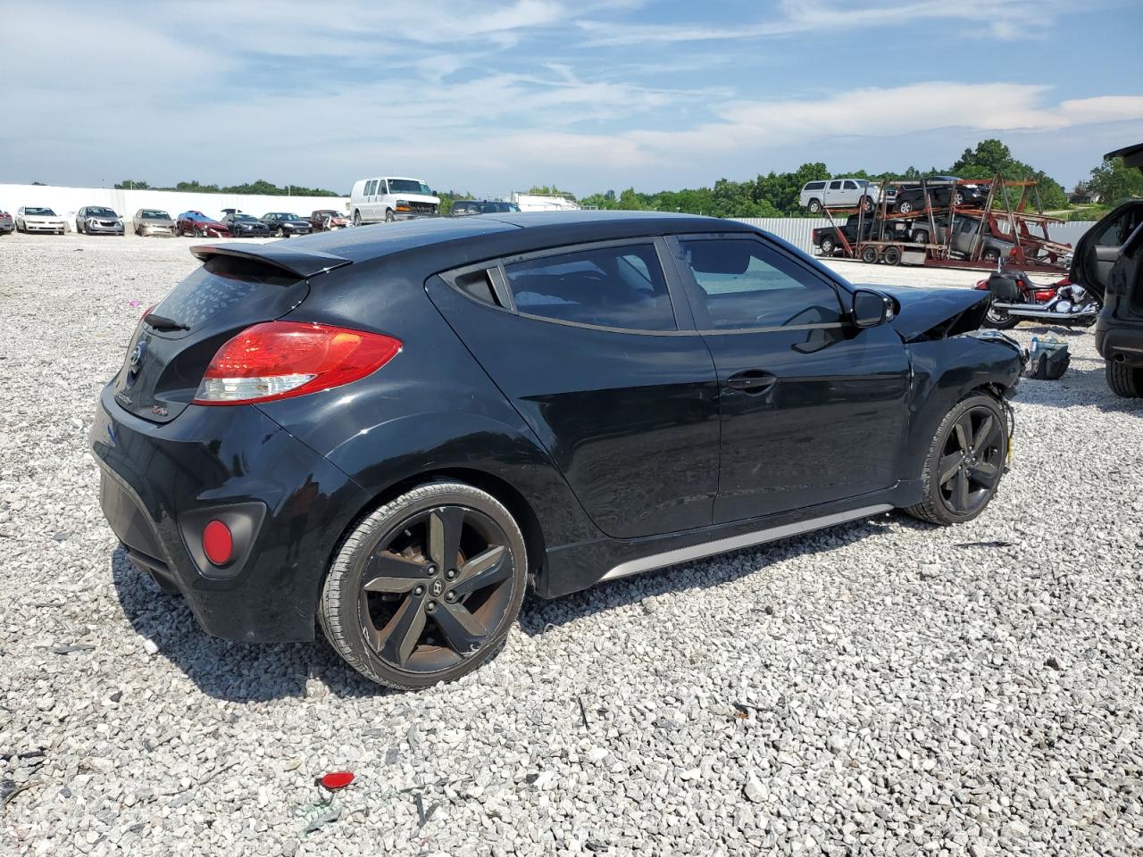 2015 Hyundai Veloster Turbo VIN: KMHTC6AE3FU229433 Lot: 63807885