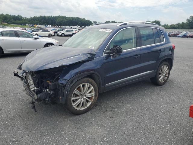 VOLKSWAGEN TIGUAN 2012 Granatowy