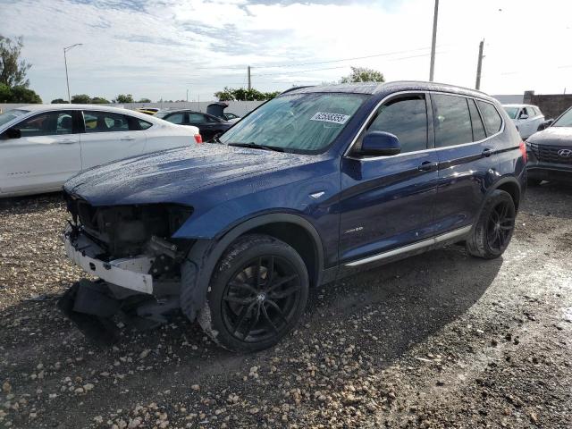  BMW X3 2016 Blue