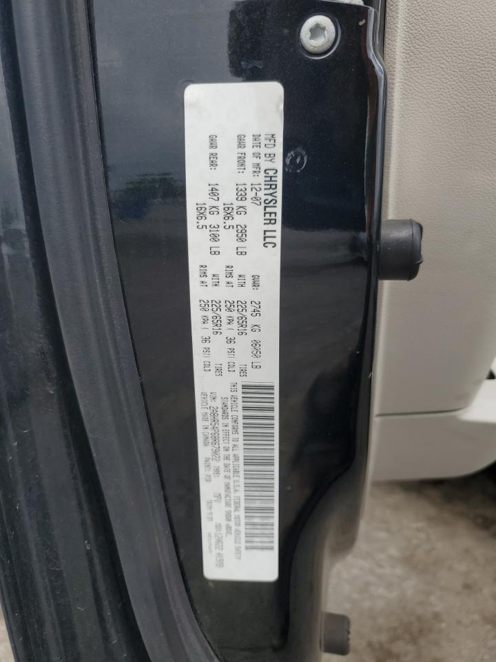 2008 Chrysler Town & Country Touring VIN: 2A8HR54P68R679022 Lot: 64902725