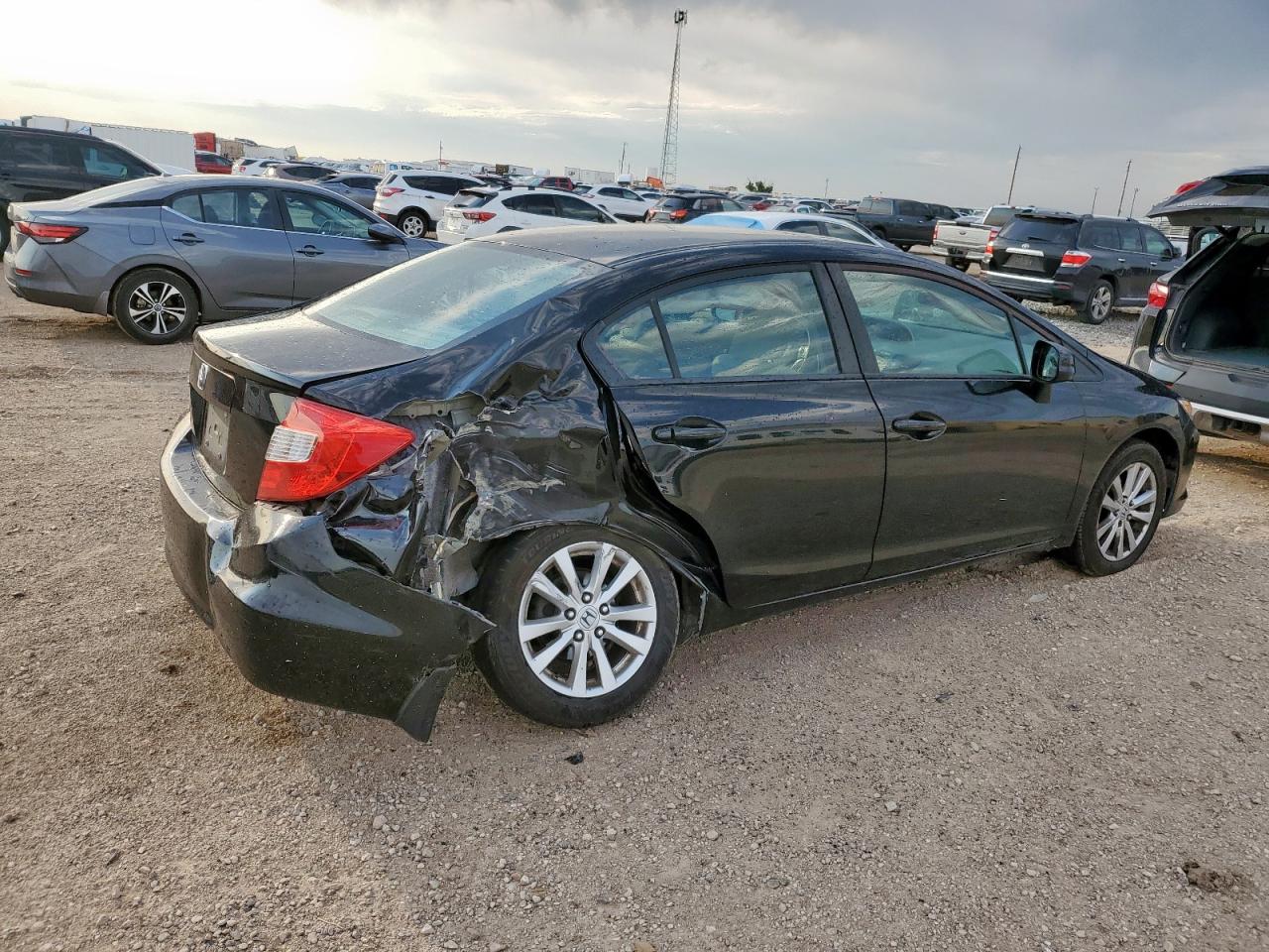 2012 Honda Civic Ex VIN: 19XFB2F83CE010059 Lot: 64657905
