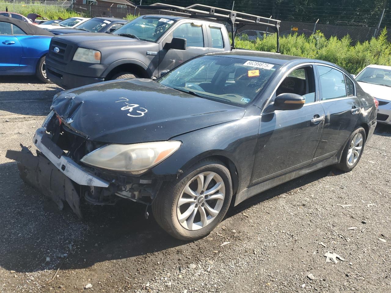 2013 Hyundai Genesis 3.8L VIN: KMHGC4DDXDU232500 Lot: 66289875