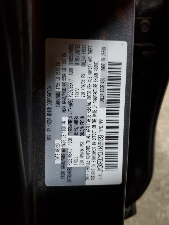 2020 Mazda Cx-5 Touring VIN: JM3KFBCM0L0868139 Lot: 65912915