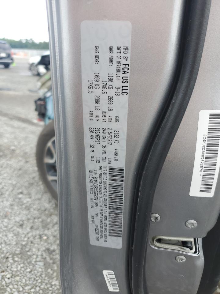 2019 Jeep Compass Trailhawk VIN: 3C4NJDDBXKT622570 Lot: 65618055