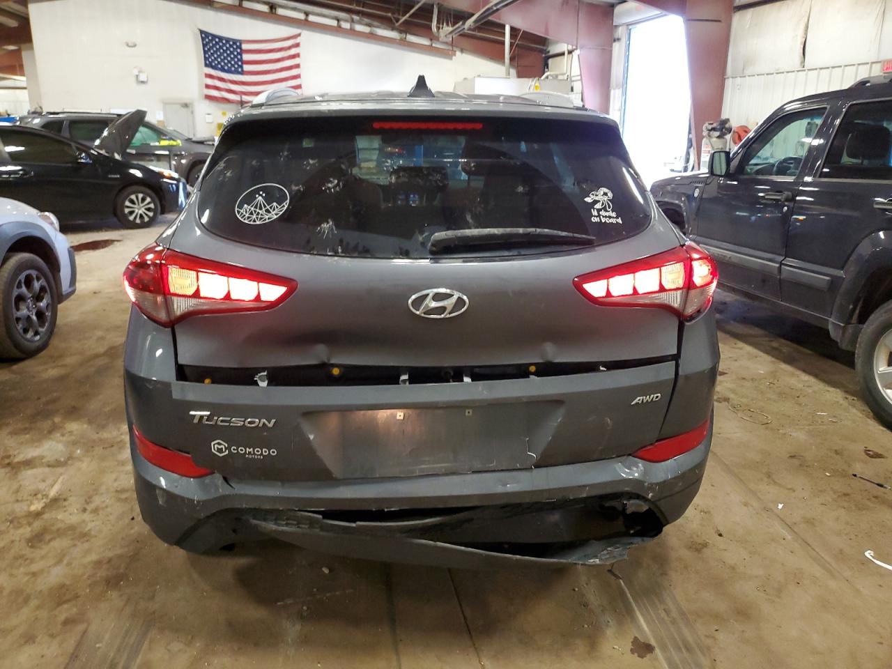 2018 Hyundai Tucson Sel VIN: KM8J3CA43JU665172 Lot: 65027495