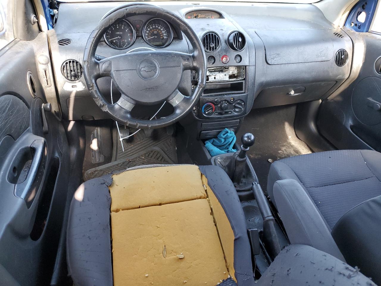 2007 Chevrolet Aveo Base VIN: KL1TD66687B763065 Lot: 65028715