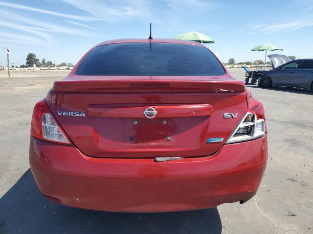  NISSAN VERSA 2014 Red