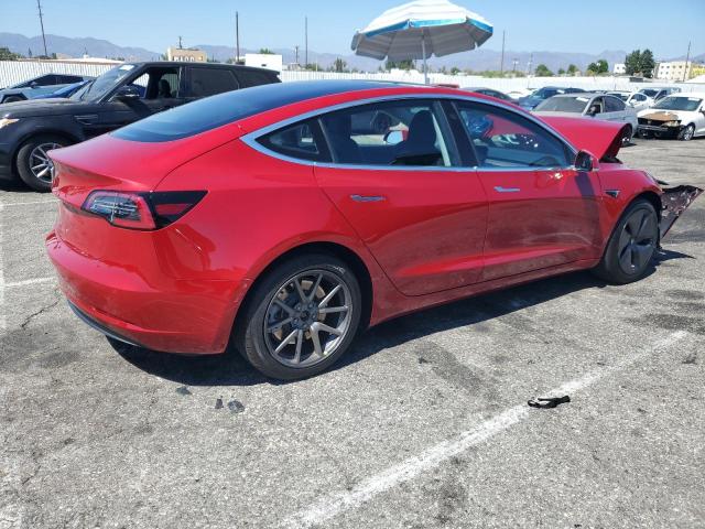  TESLA MODEL 3 2018 Czerwony