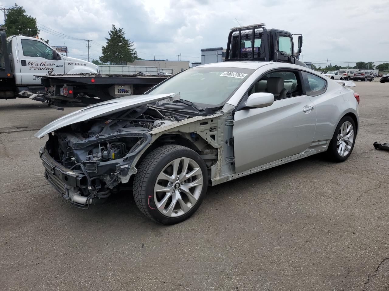 2013 Hyundai Genesis Coupe 2.0T VIN: KMHHT6KD4DU097114 Lot: 64067965
