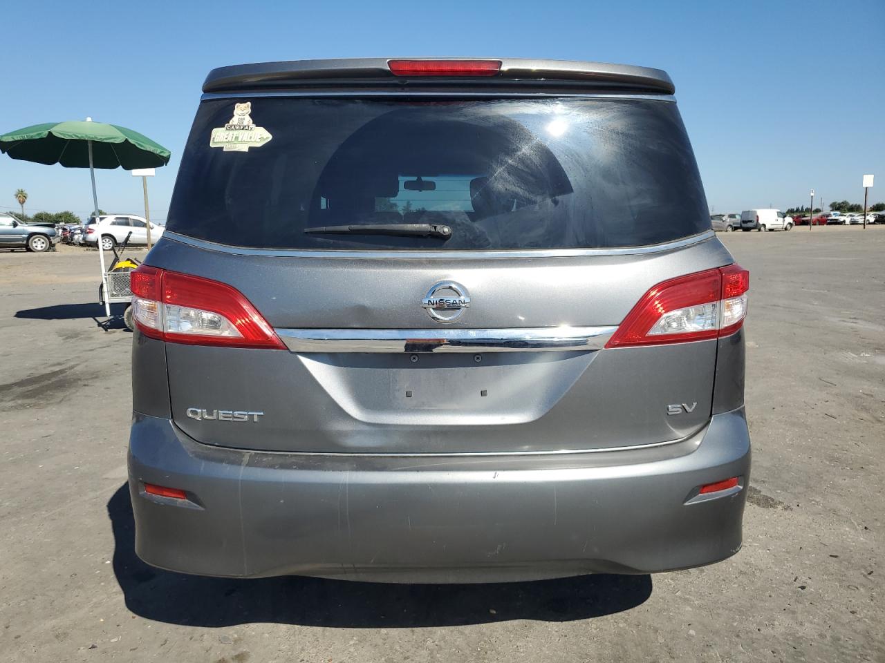 2016 Nissan Quest S VIN: JN8AE2KP4G9155883 Lot: 63646535
