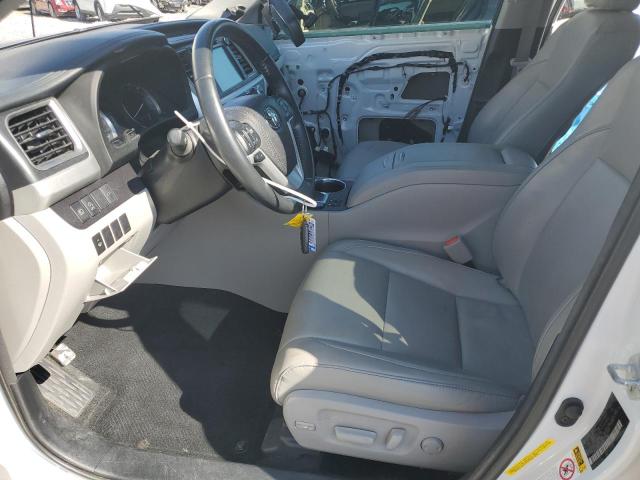  TOYOTA HIGHLANDER 2018 Белы