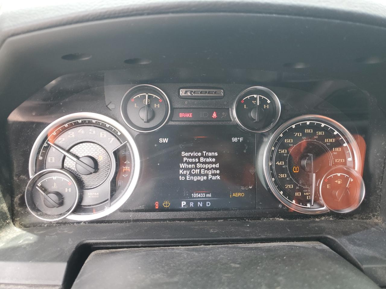 2017 Ram 1500 Rebel VIN: 1C6RR7YT9HS837700 Lot: 63780155