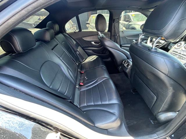 Sedans MERCEDES-BENZ C-CLASS 2016 Czarny