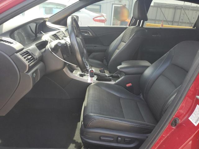  HONDA ACCORD 2016 Czerwony