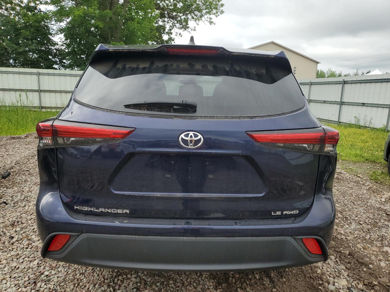2022 Toyota Highlander L VIN: 5TDBZRBH6NS571776 Lot: 62668855