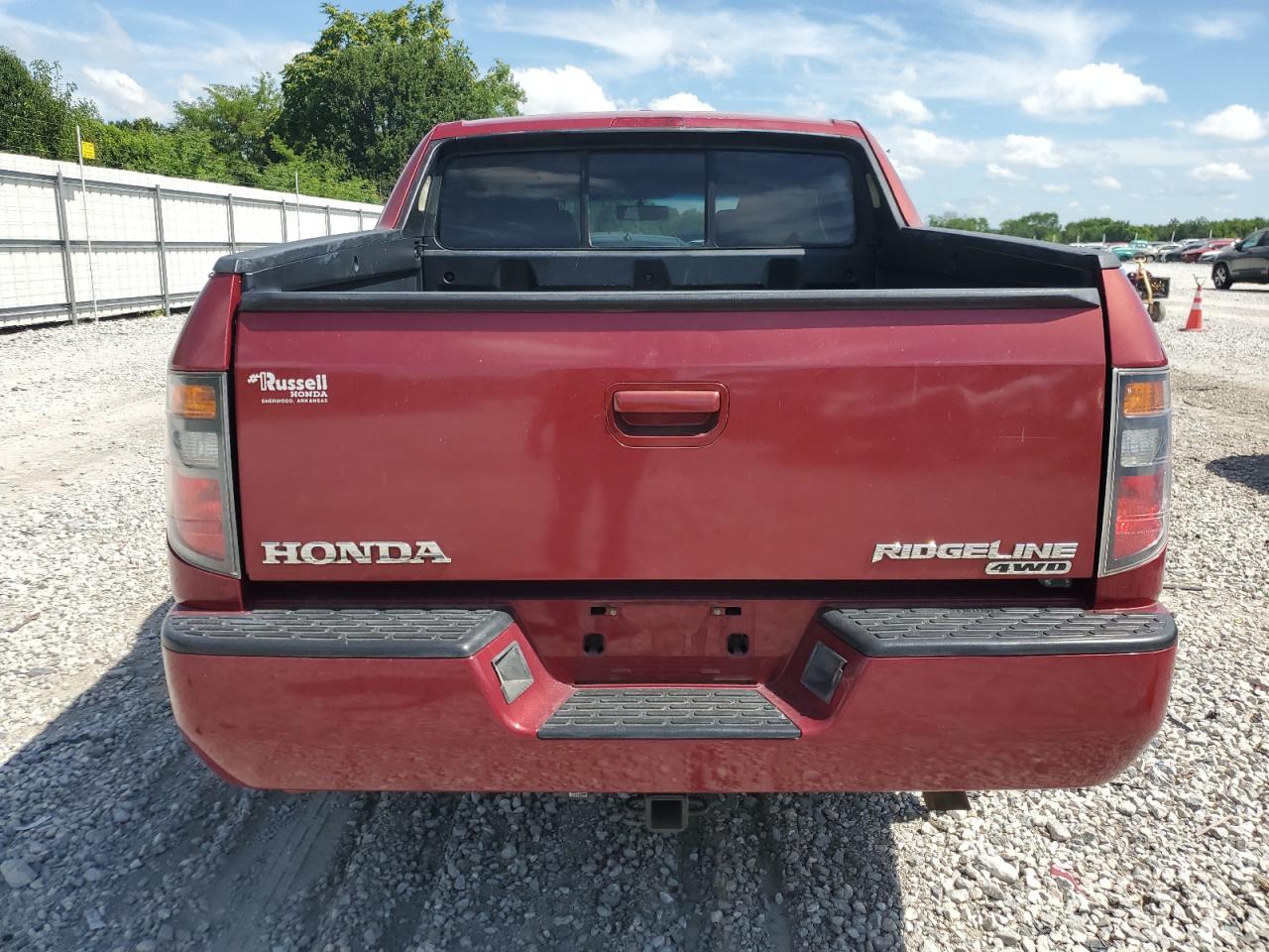 2006 Honda Ridgeline Rtl VIN: 2HJYK165X6H524486 Lot: 62884235