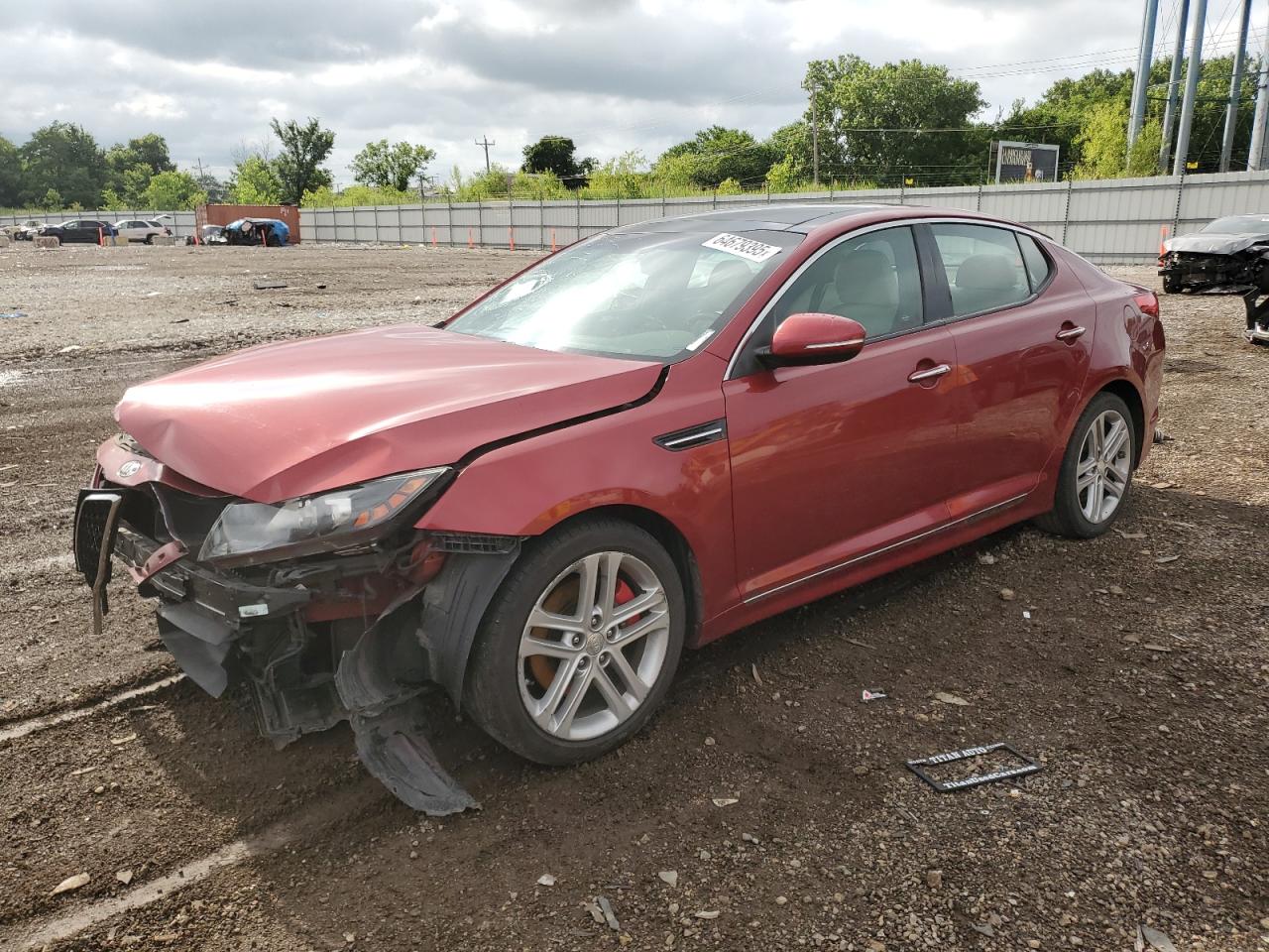 2013 Kia Optima Sx VIN: 5XXGR4A62DG122815 Lot: 64679395