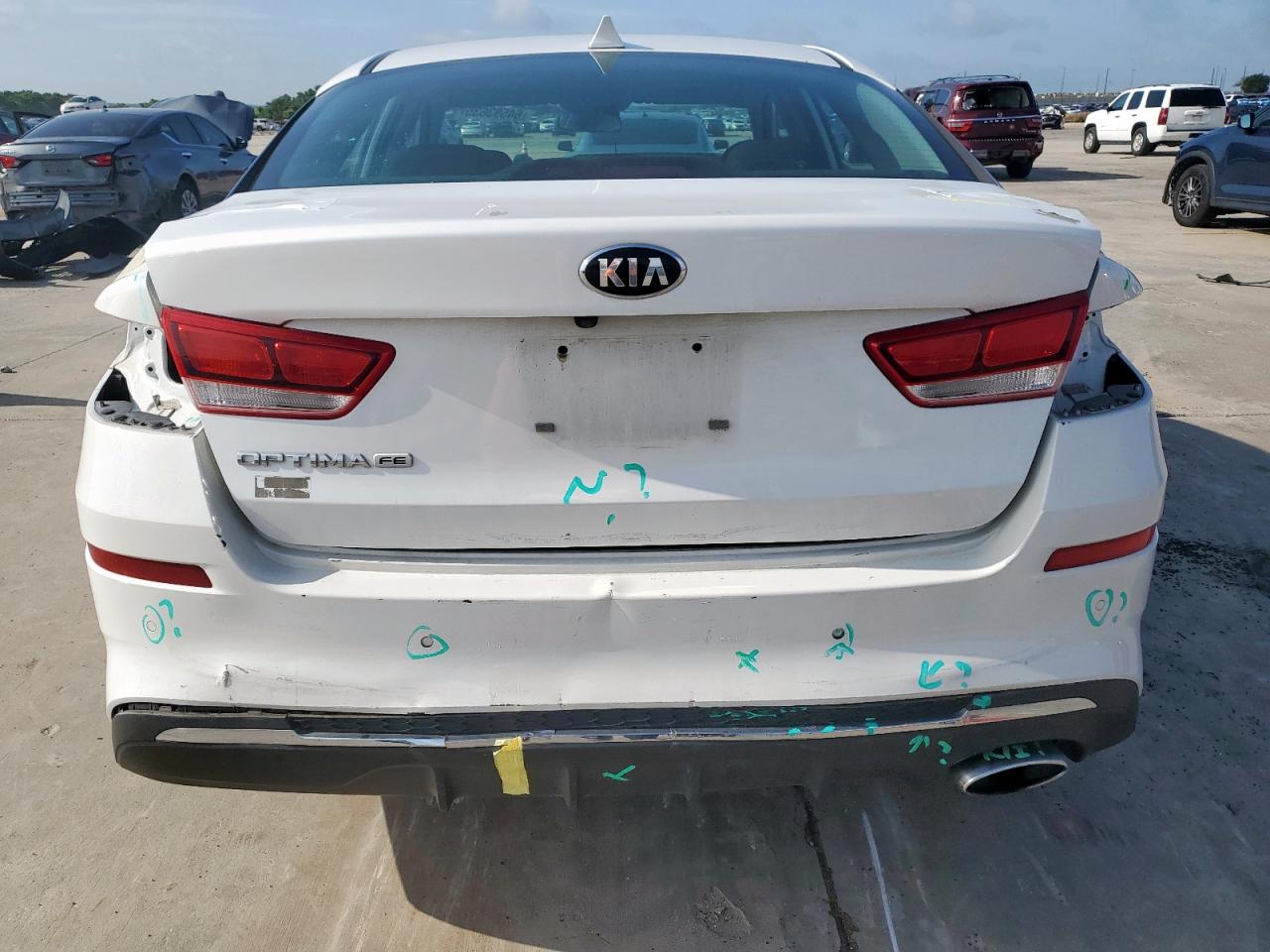 2020 Kia Optima Lx VIN: 5XXGT4L31LG424972 Lot: 64593635