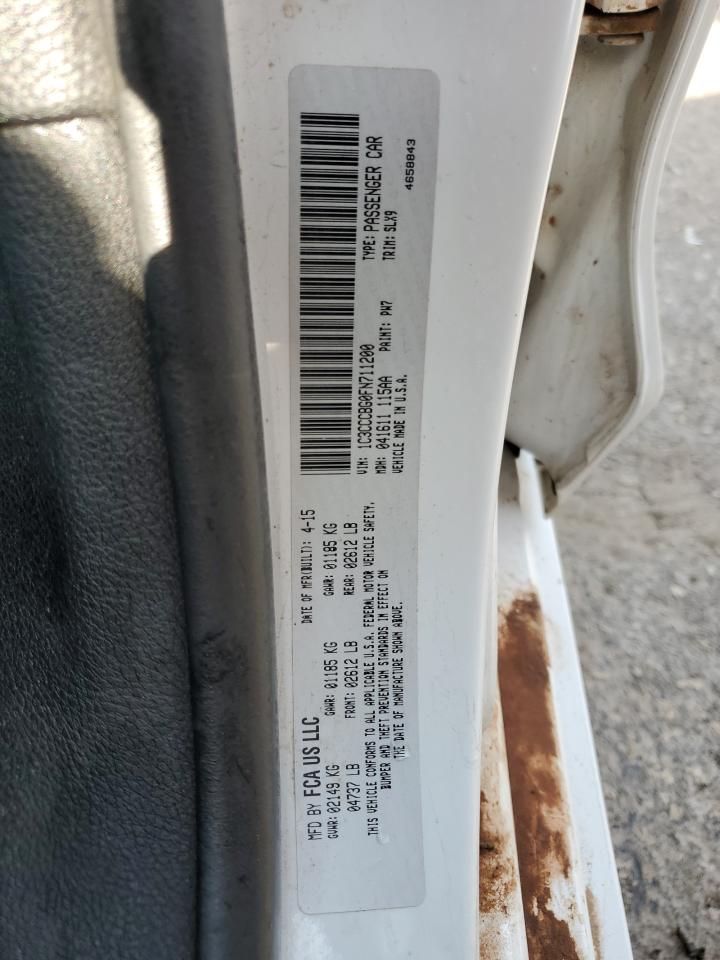 2015 Chrysler 200 S VIN: 1C3CCCBG0FN711200 Lot: 65037905