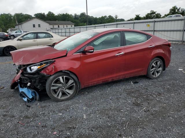  HYUNDAI ELANTRA 2015 Красный